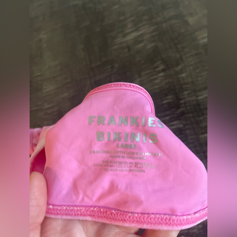 Frankies bikini terry pink - Picture 5 of 5